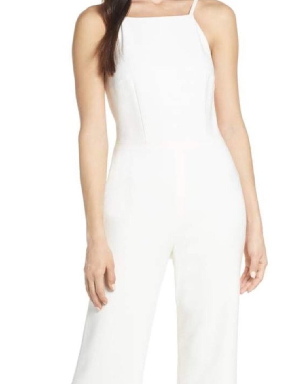 French Connection White Jumpsuit